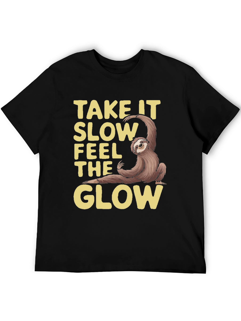 Take It Slow Sloth Graphic Tee - Relaxed Fit