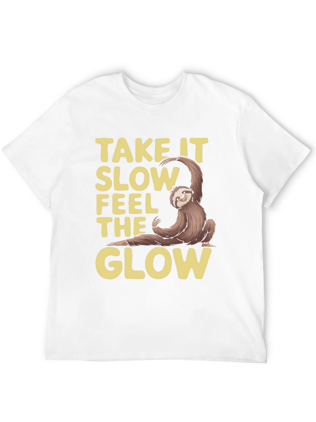 Take It Slow Sloth Graphic Tee - Relaxed Fit