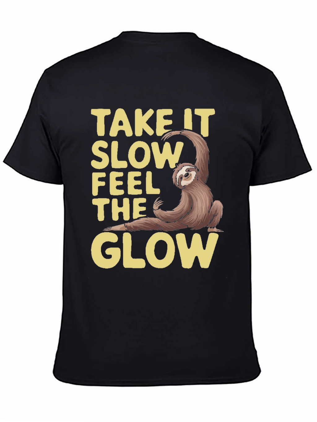 Take It Slow Sloth Graphic Tee - Relaxed Fit