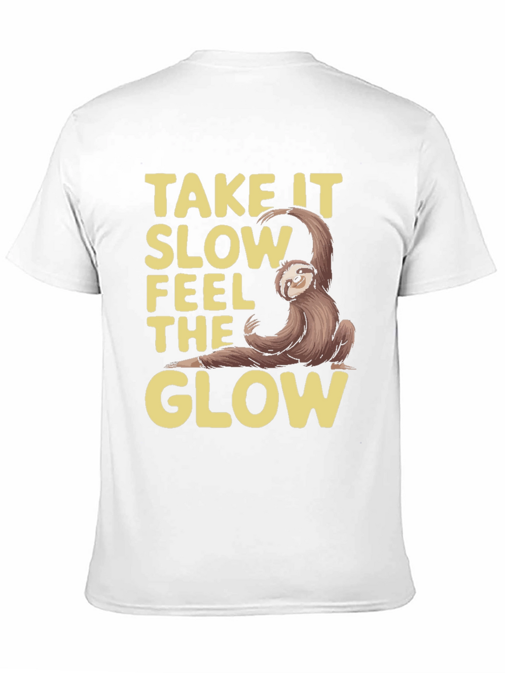 Take It Slow Sloth Graphic Tee - Relaxed Fit