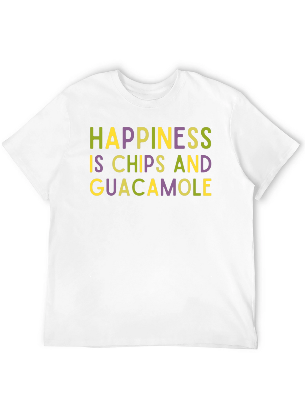 Happiness is Chips and Guacamole T-Shirt