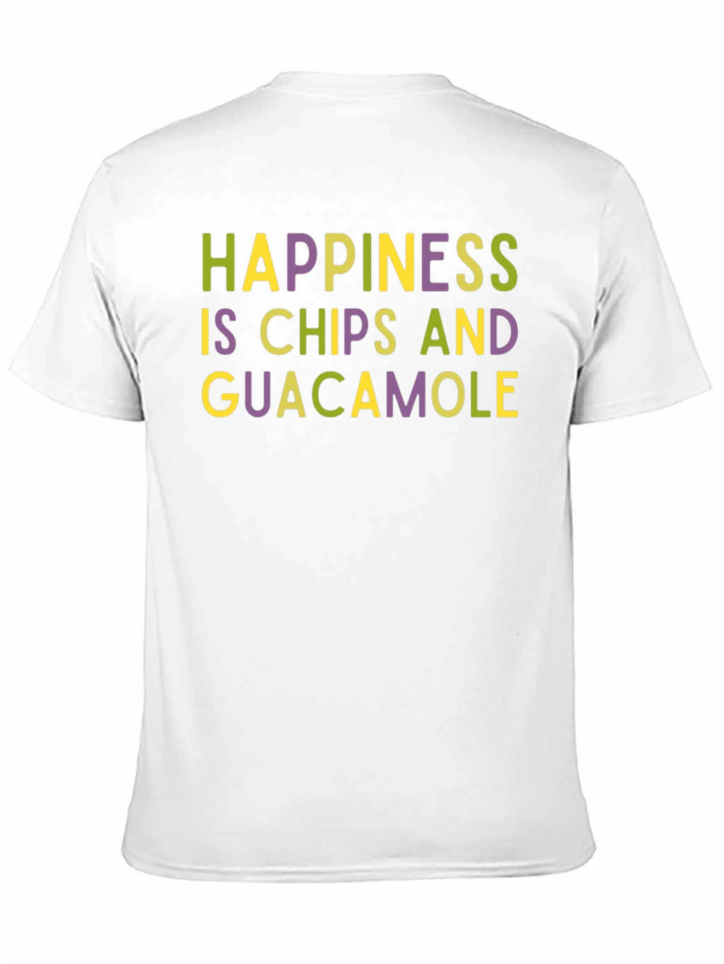 Happiness is Chips and Guacamole T-Shirt