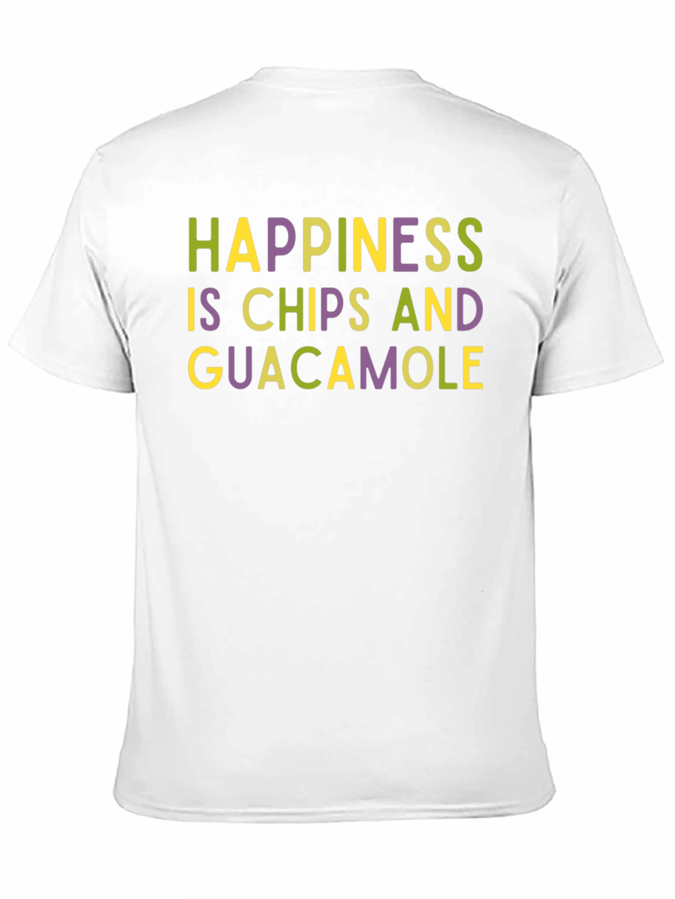 Happiness is Chips and Guacamole T-Shirt