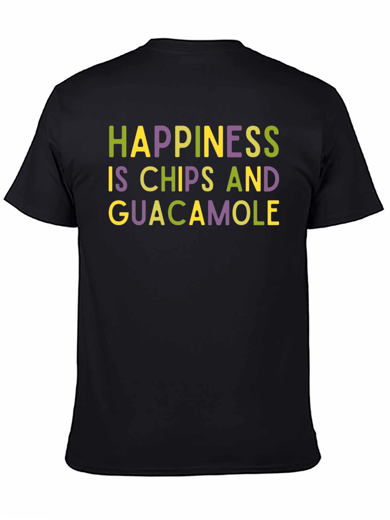 Happiness is Chips and Guacamole T-Shirt