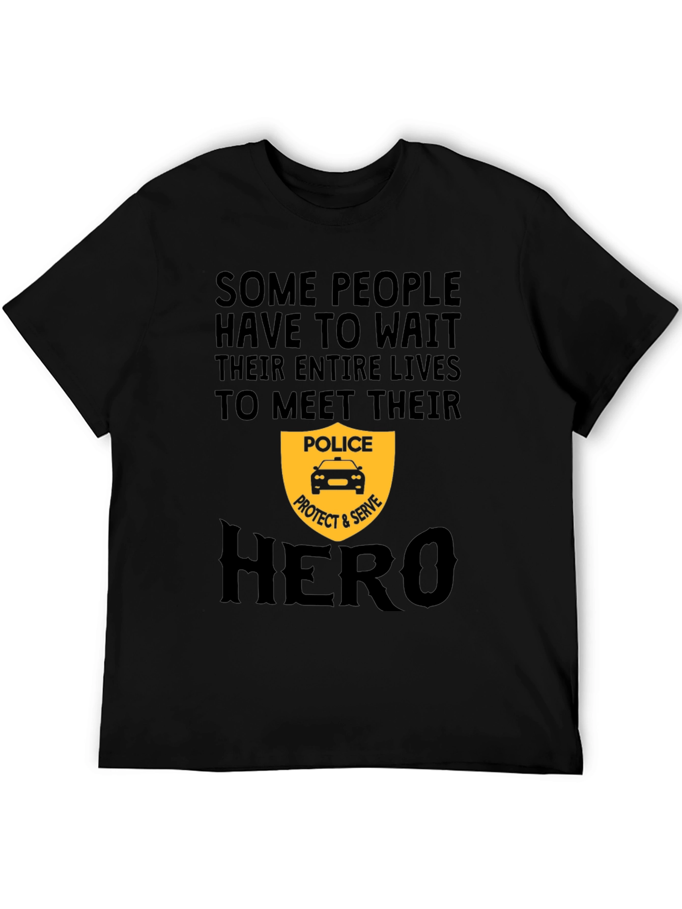 Police Hero T-Shirt - Protect and Serve