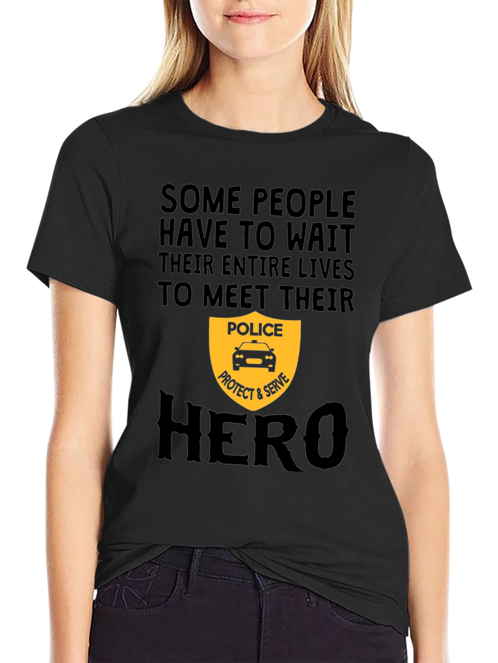 Police Hero T-Shirt - Protect and Serve