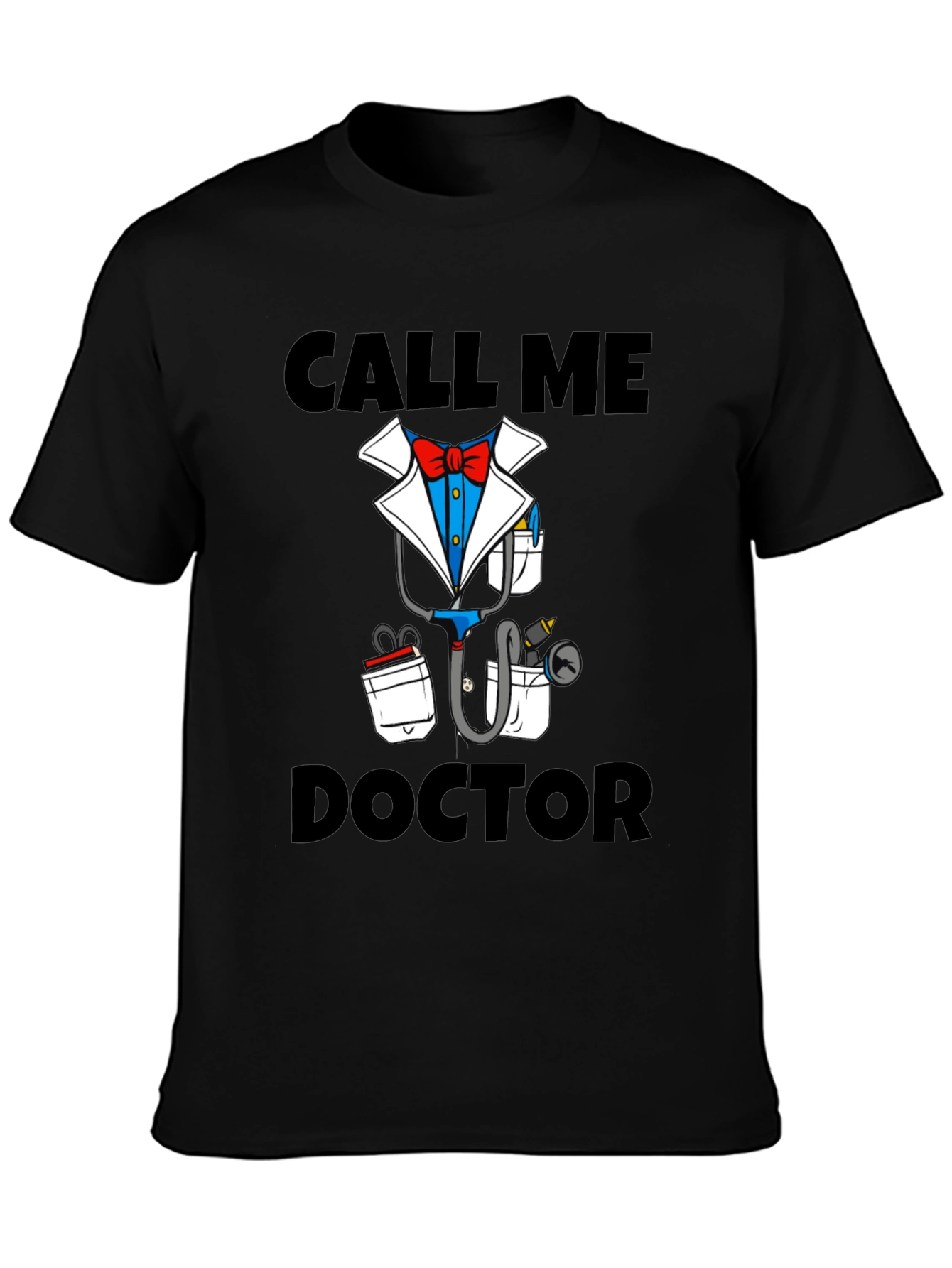 Call Me Doctor Novelty Graphic T-Shirt