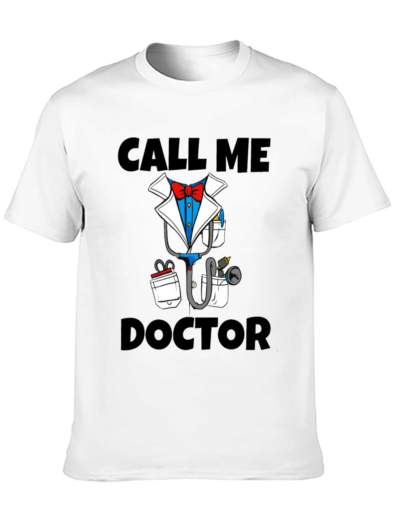 Call Me Doctor Novelty Graphic T-Shirt