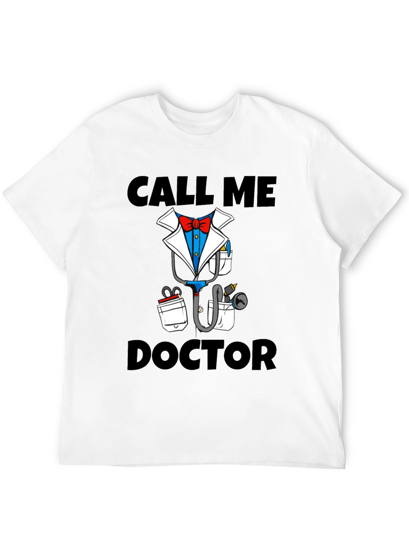 Call Me Doctor Novelty Graphic T-Shirt