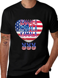 Kamala Patriotic Heart T-Shirt