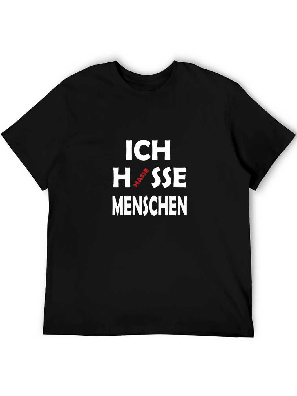 Ich Hasse Menschen Graphic Tee