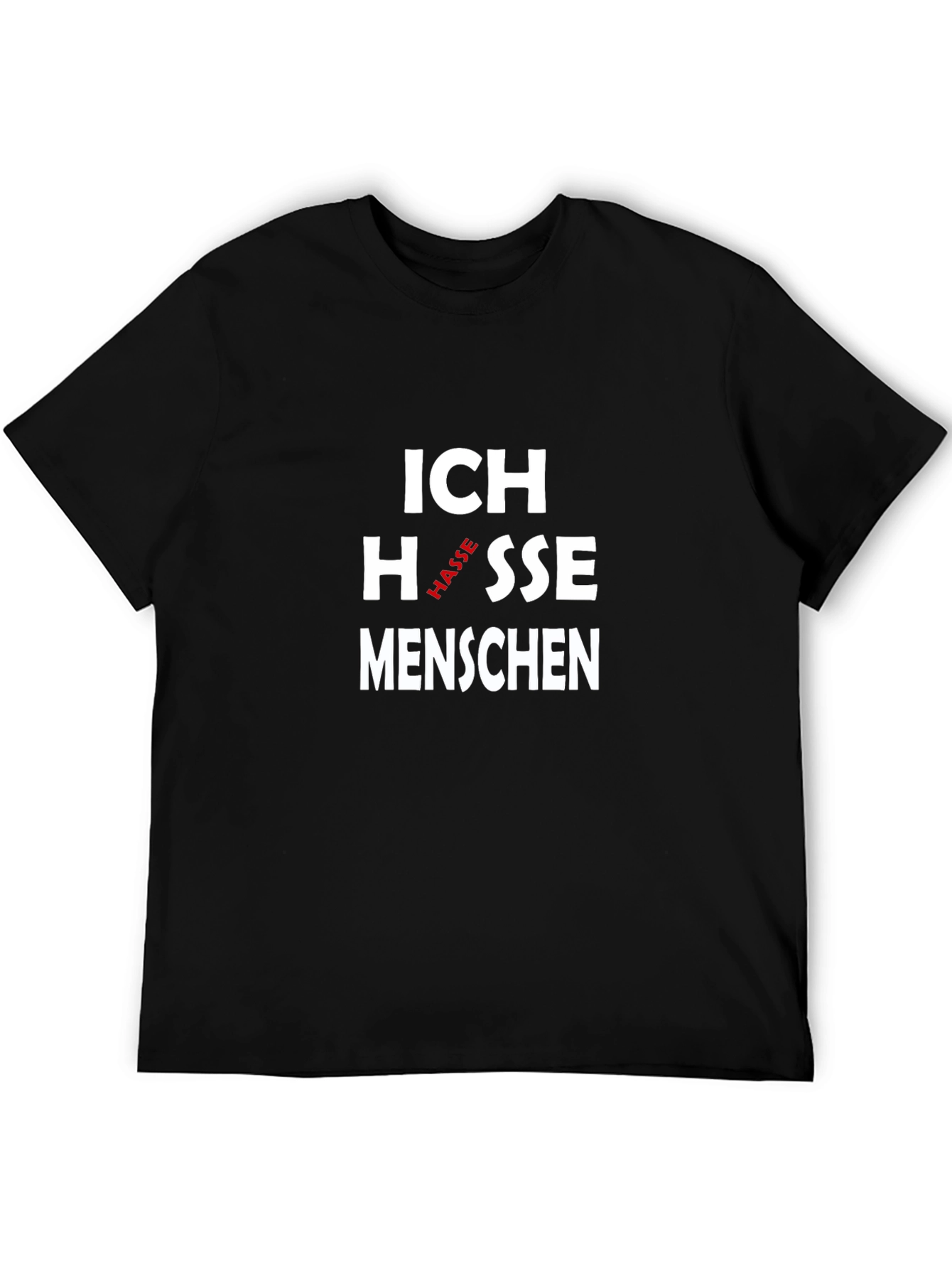 Ich Hasse Menschen Graphic Tee