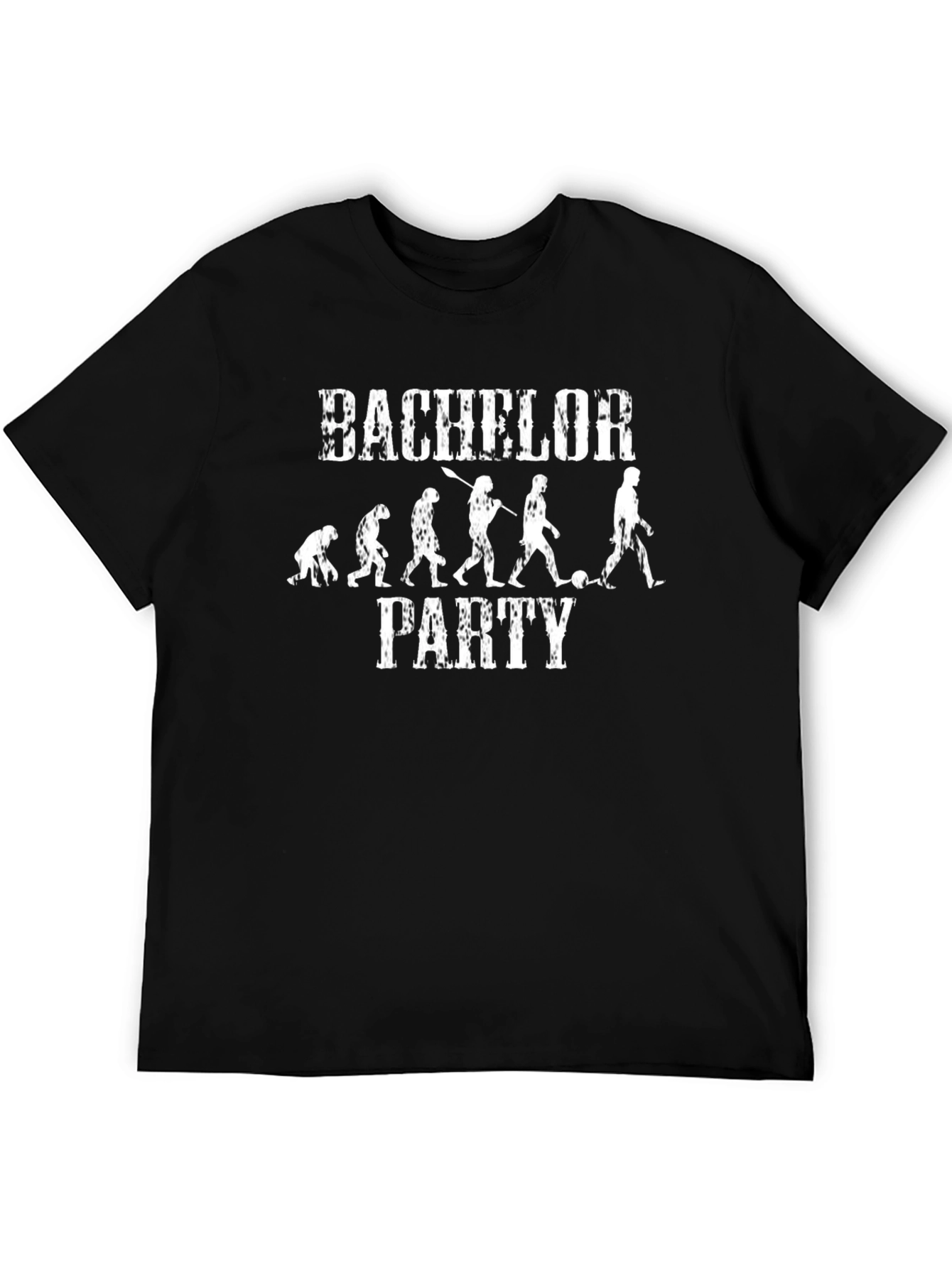 Bachelor Party Evolution Graphic T-Shirt