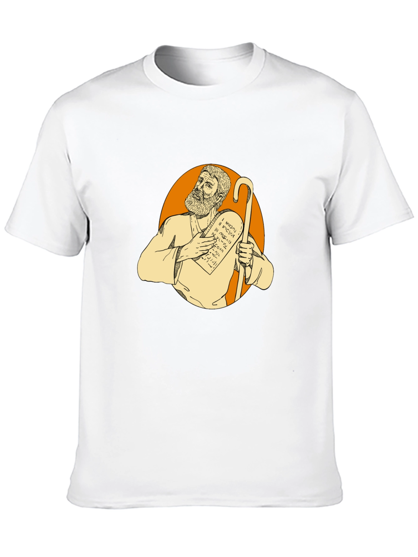 Moses Graphic T-Shirt - Biblical Humor