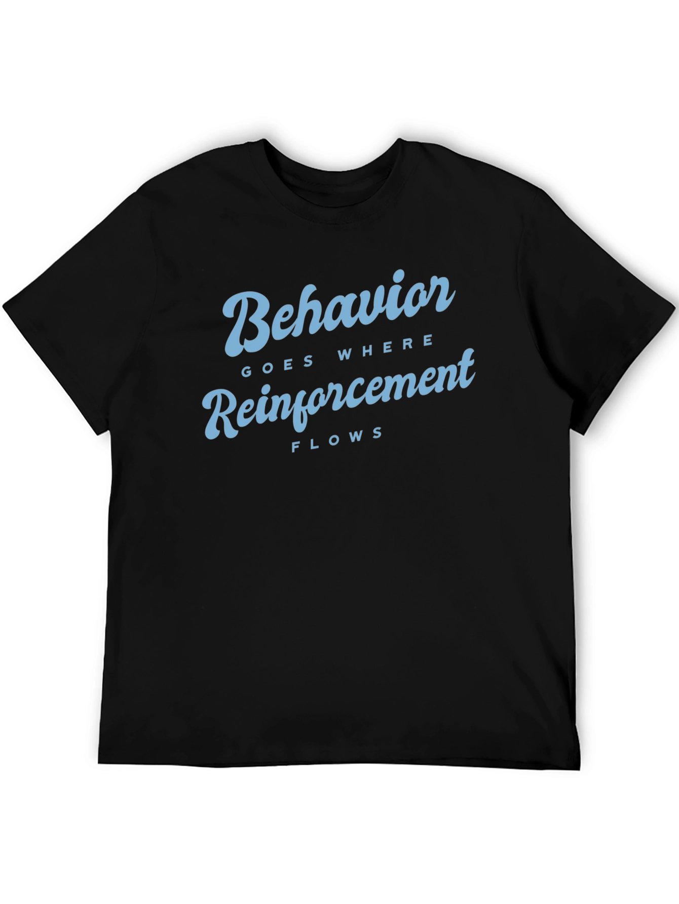Behavior Reinforcement Flow Black T-Shirt