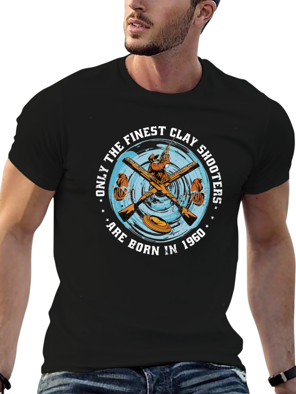 Finest Clay Shooters Born in 1960 T-Shirt