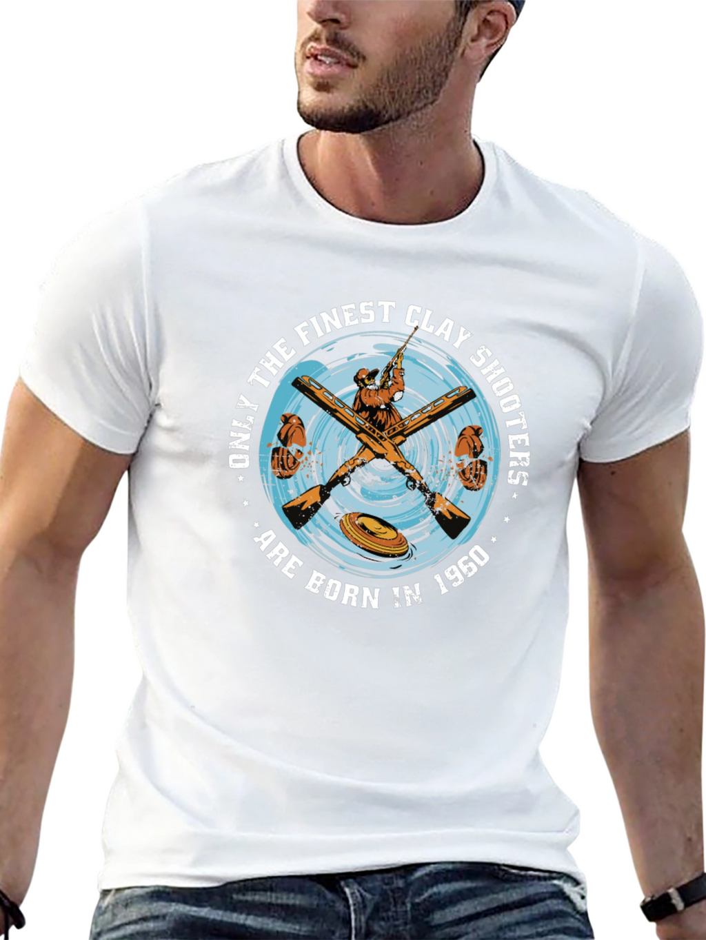 Finest Clay Shooters Born in 1960 T-Shirt