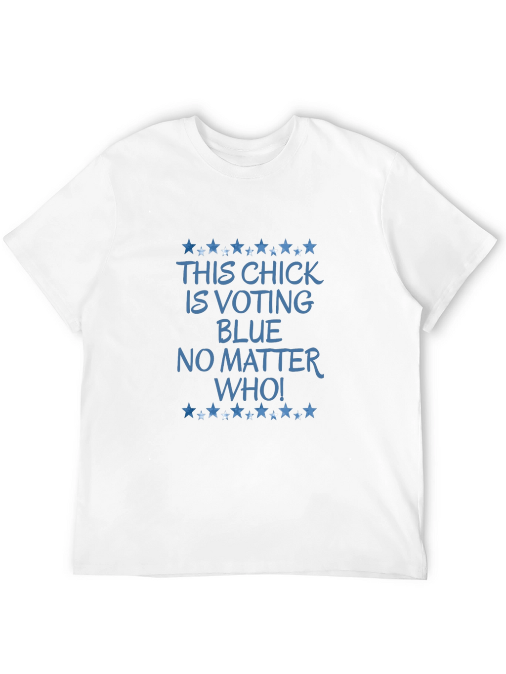This Chick Is Voting Blue T-Shirt