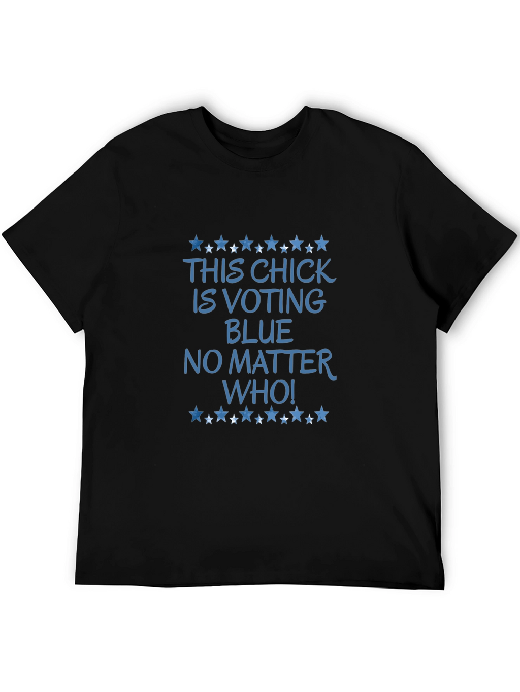 This Chick Is Voting Blue T-Shirt