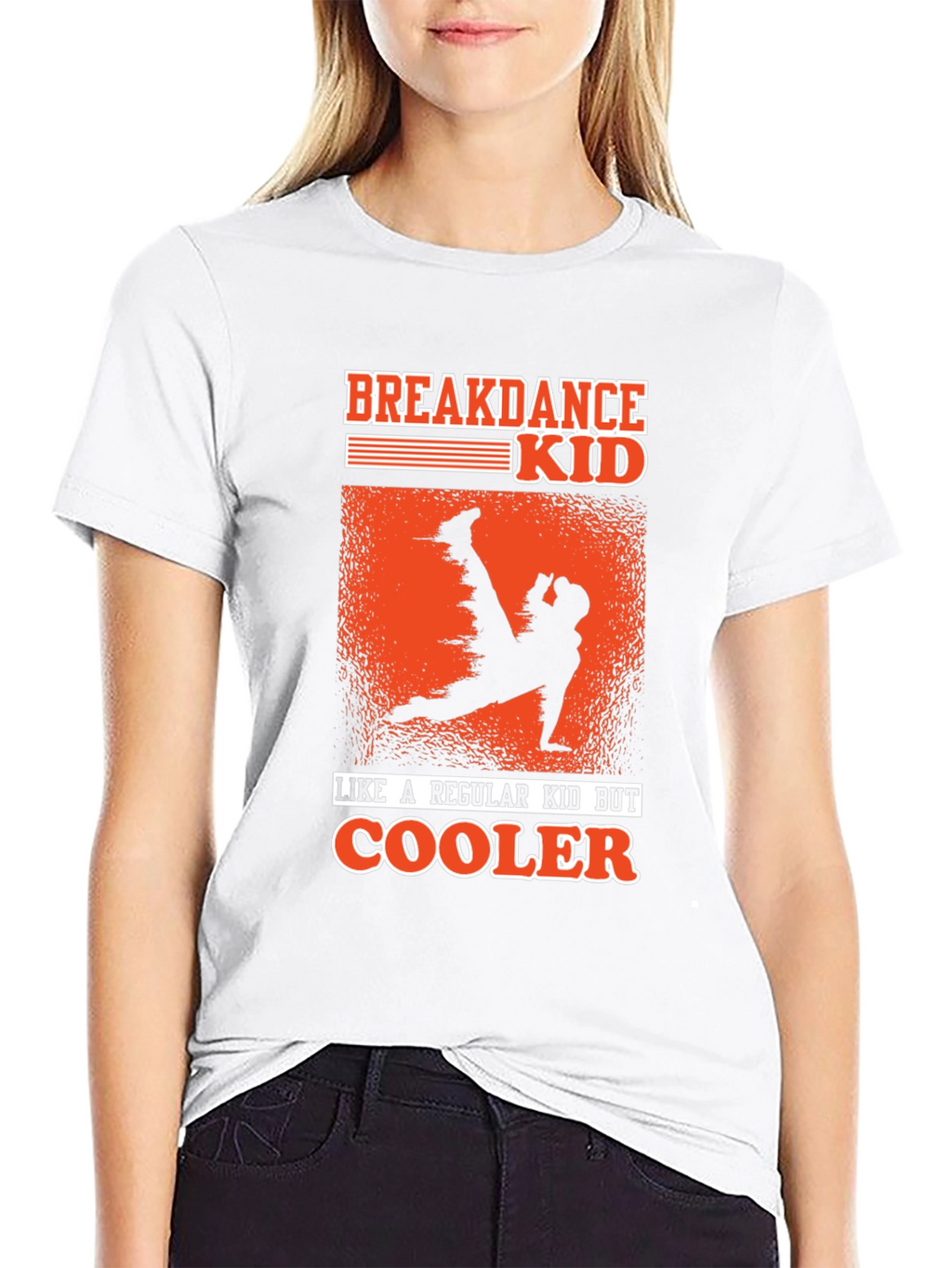 Breakdance Kid Graphic T-Shirt - Cool & Unique Design