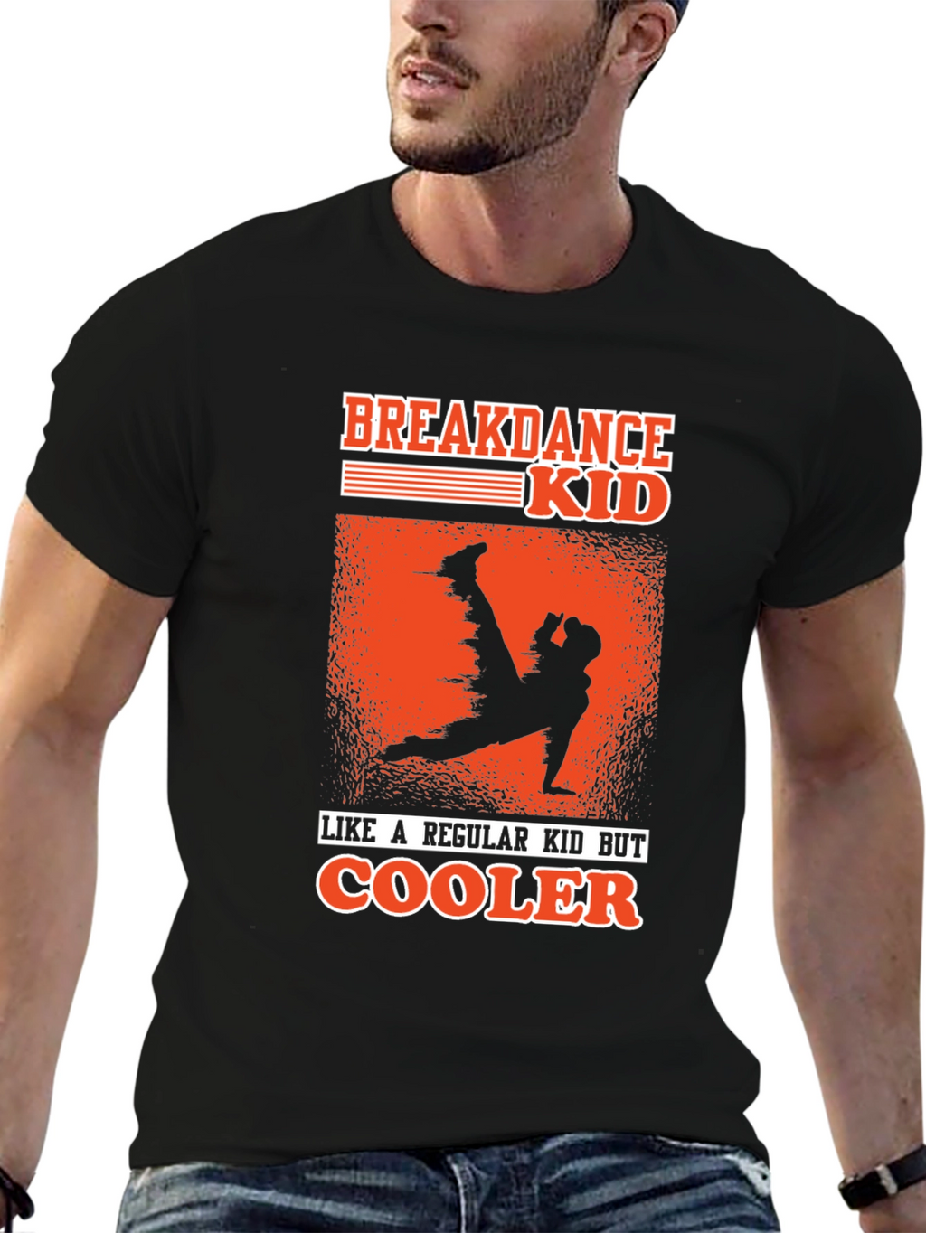 Breakdance Kid Graphic T-Shirt - Cool & Unique Design