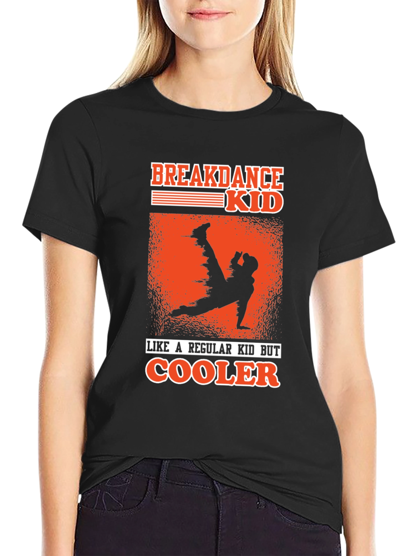 Breakdance Kid Graphic T-Shirt - Cool & Unique Design