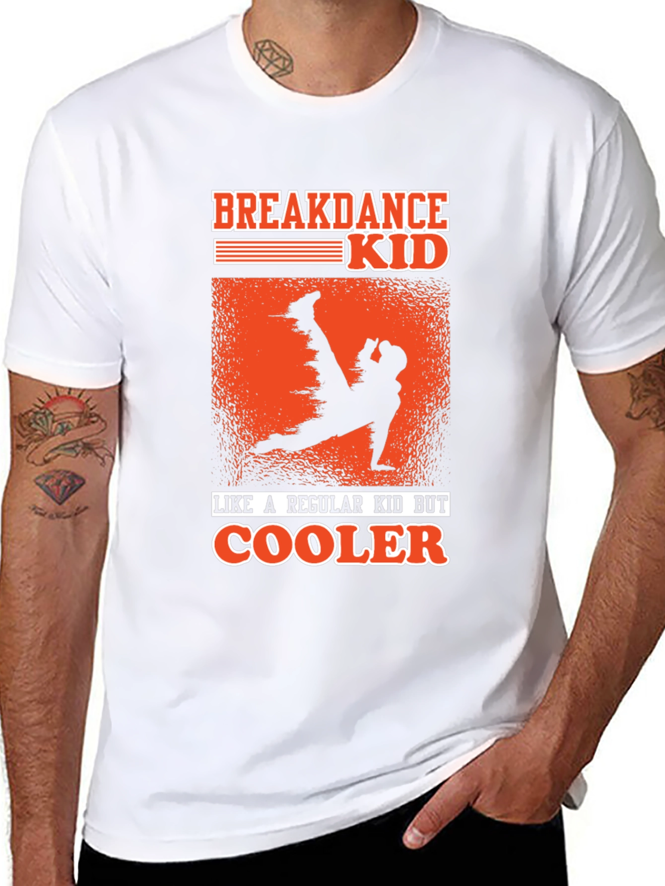 Breakdance Kid Graphic T-Shirt - Cool & Unique Design