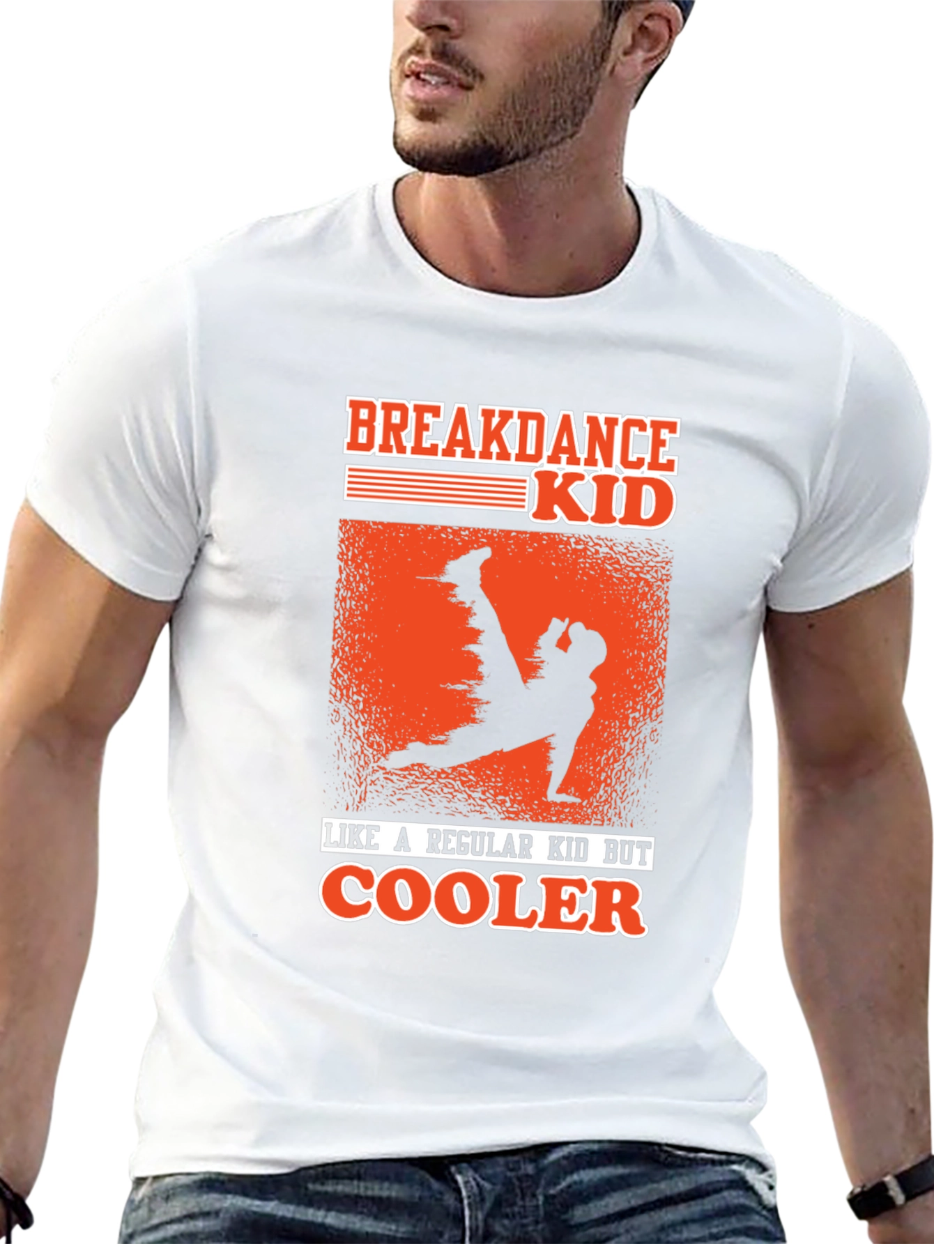 Breakdance Kid Graphic T-Shirt - Cool & Unique Design