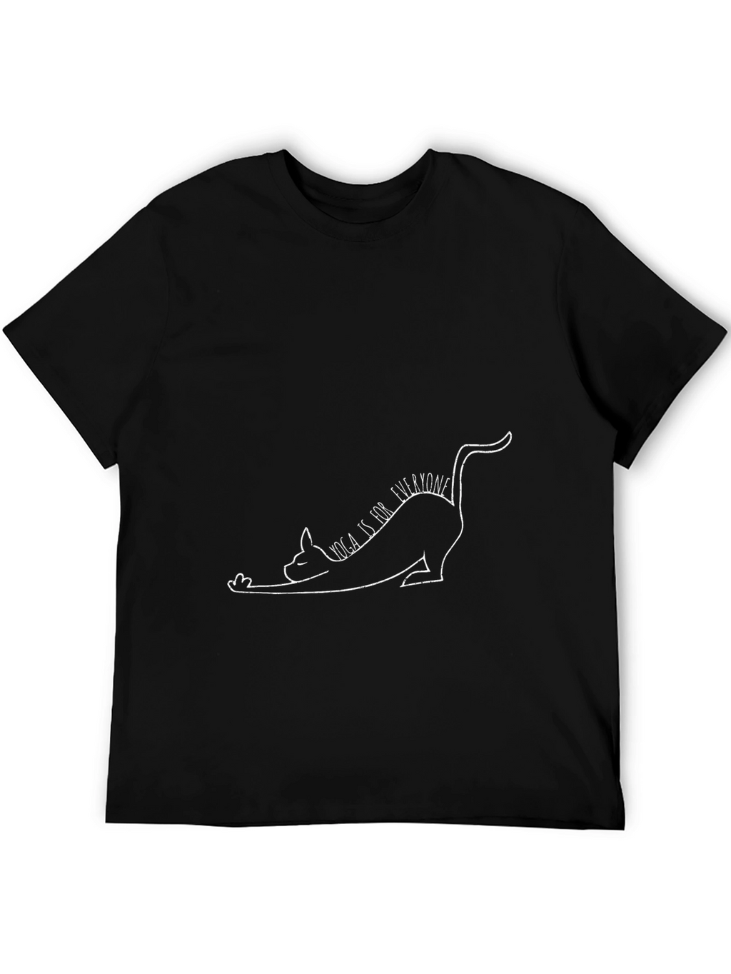Yoga Cat T-Shirt - Yoga is for Everyone!