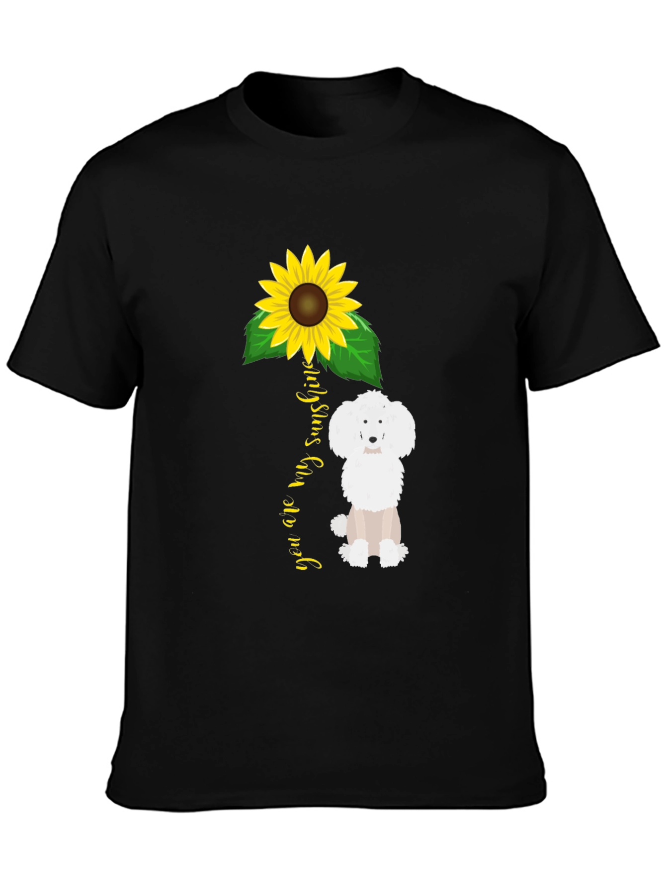 Sunshine Poodle Graphic Tee