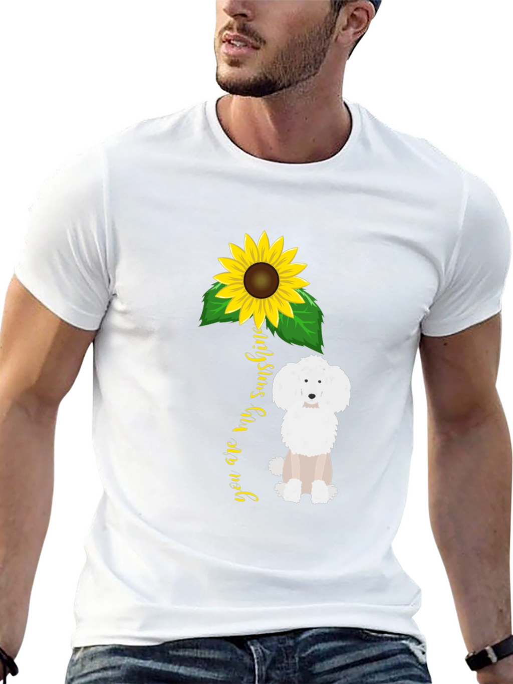 Sunshine Poodle Graphic Tee