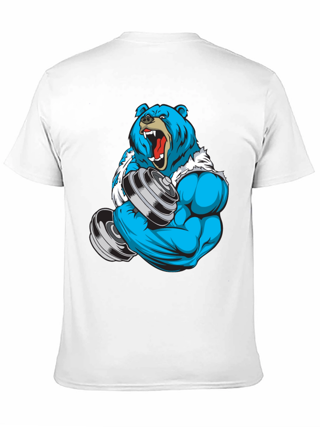 Bear Gym T-Shirt - Weightlifting Beast Mode