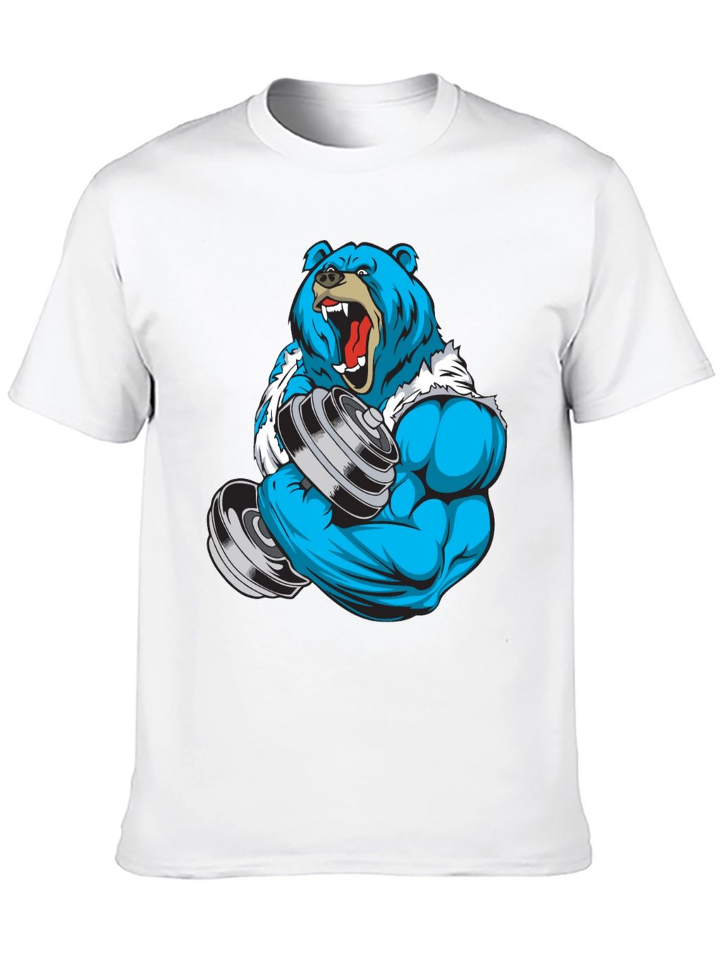 Bear Gym T-Shirt - Weightlifting Beast Mode