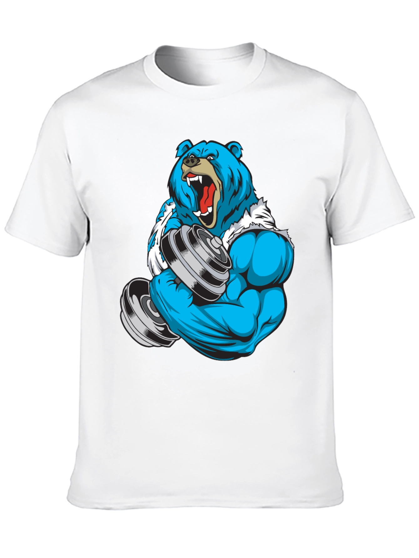 Bear Gym T-Shirt - Weightlifting Beast Mode