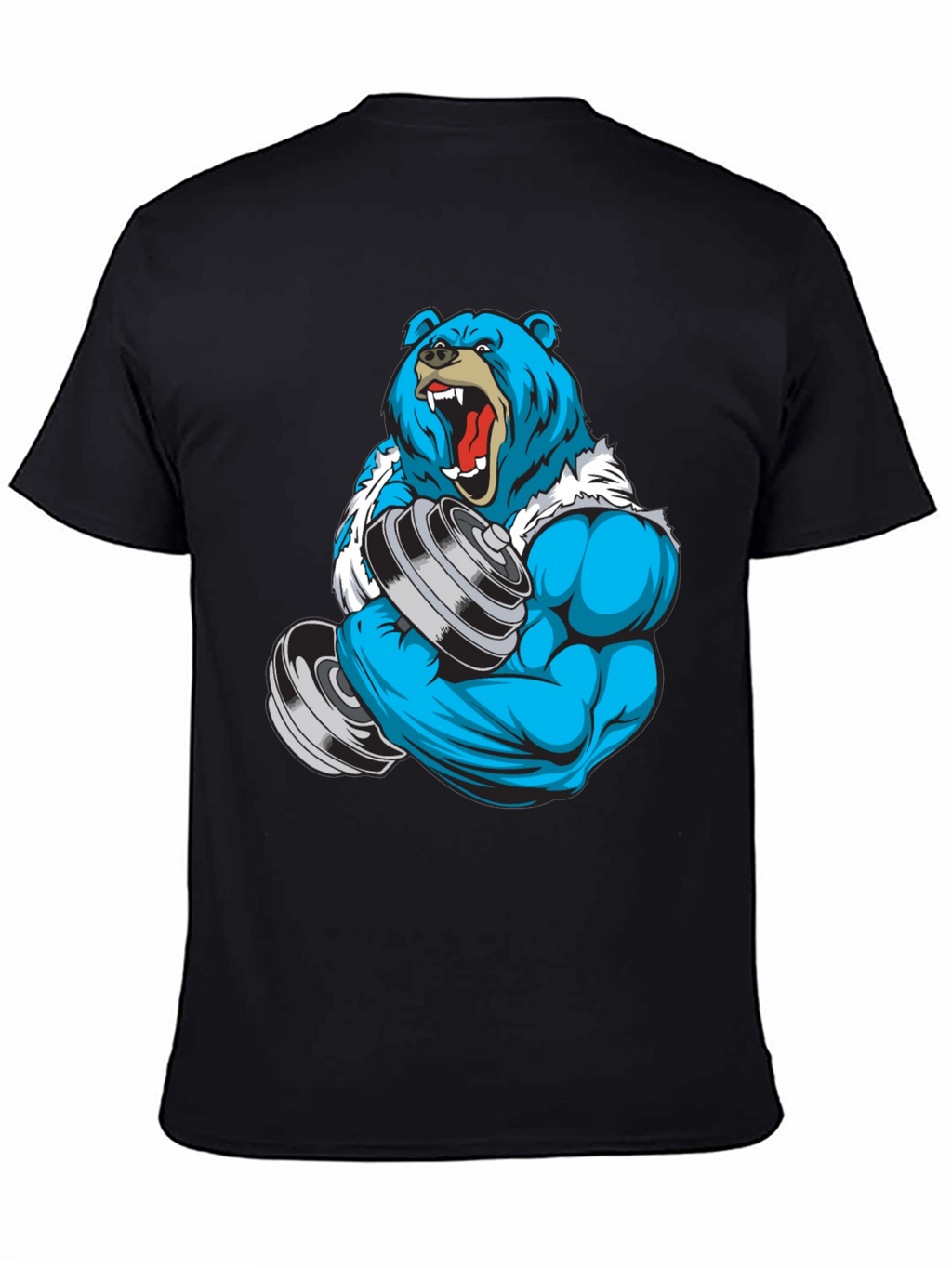 Bear Gym T-Shirt - Weightlifting Beast Mode