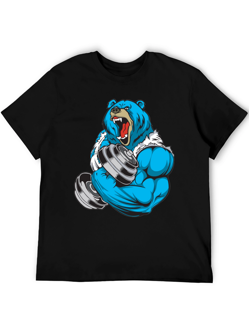 Bear Gym T-Shirt - Weightlifting Beast Mode