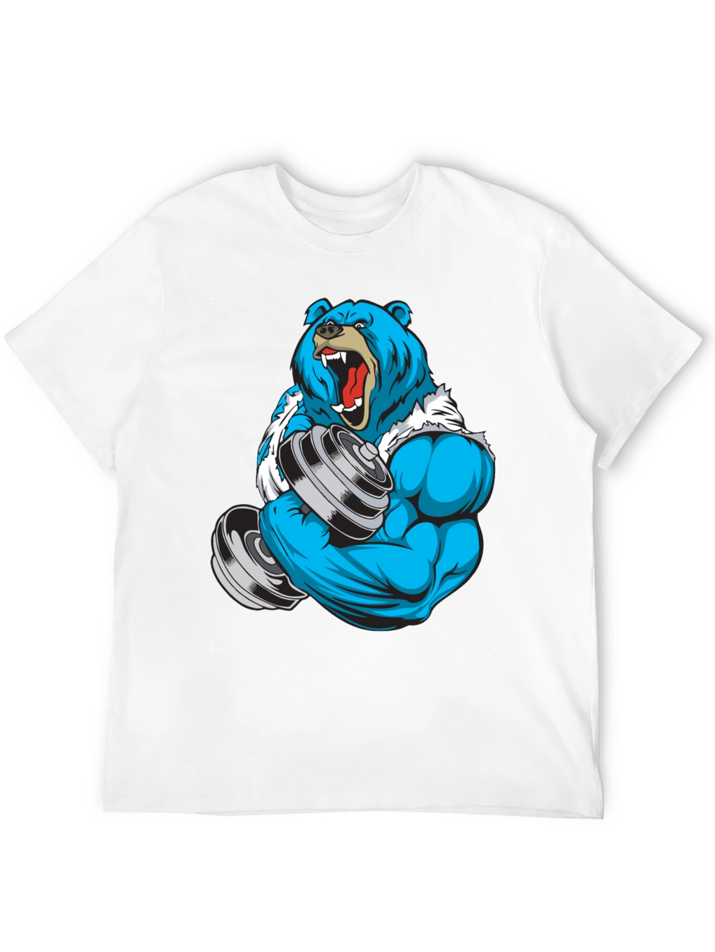 Bear Gym T-Shirt - Weightlifting Beast Mode