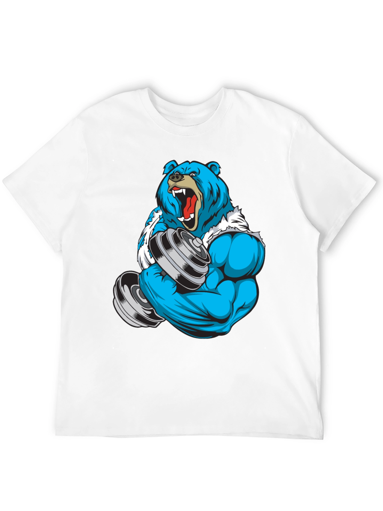 Bear Gym T-Shirt - Weightlifting Beast Mode