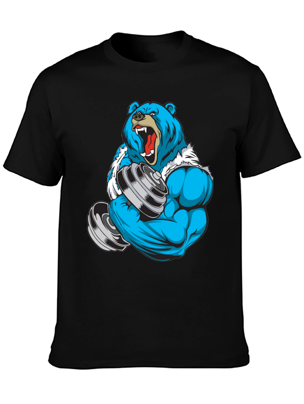 Bear Gym T-Shirt - Weightlifting Beast Mode
