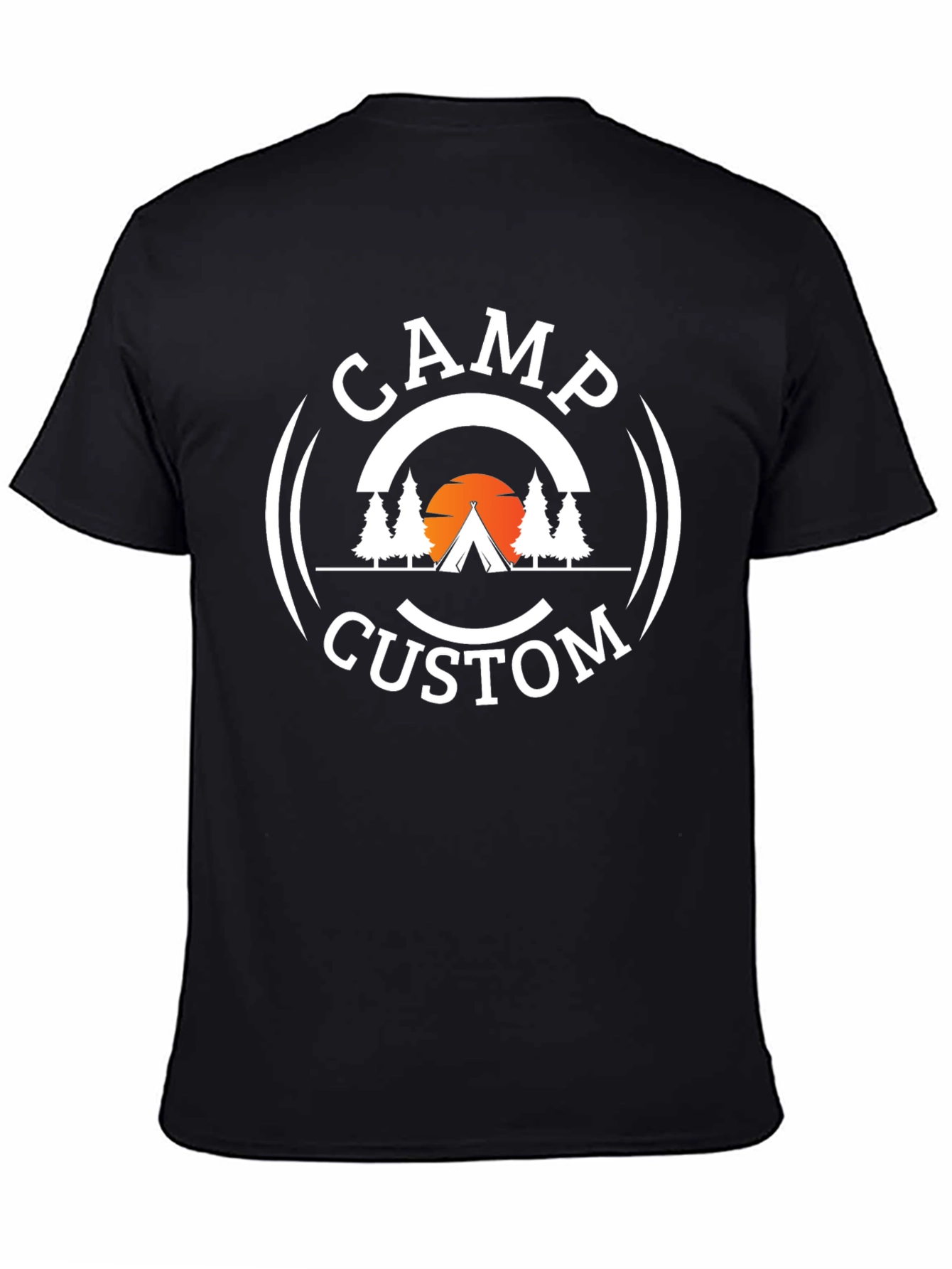Camp Custom Black T-Shirt