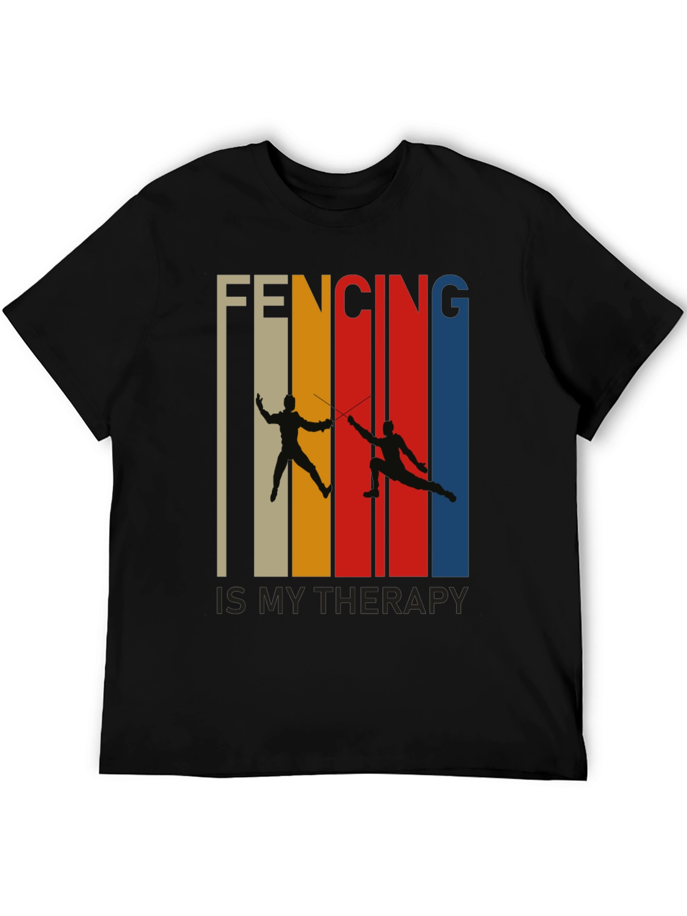 Fencing is My Therapy T-Shirt