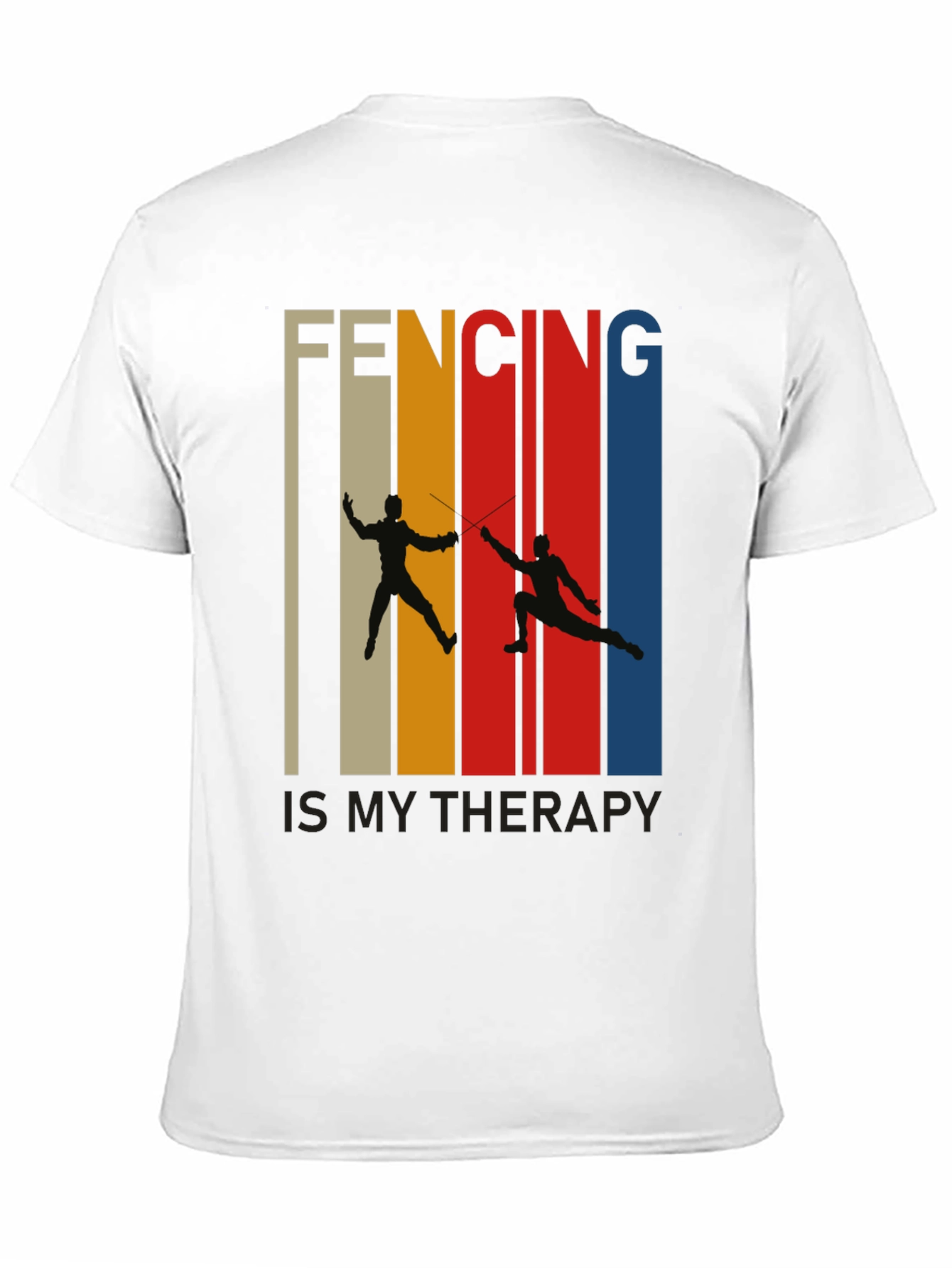 Fencing is My Therapy T-Shirt