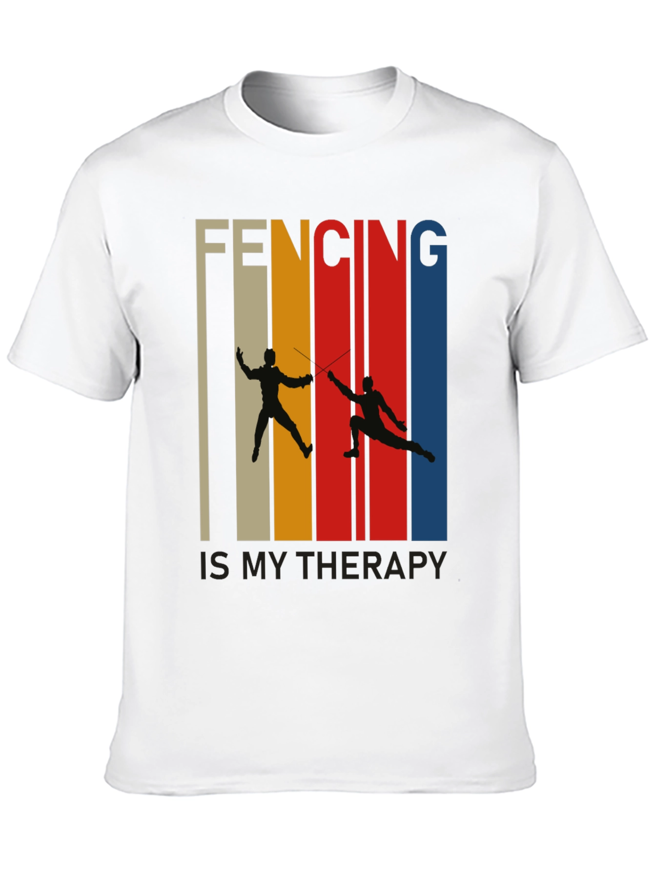 Fencing is My Therapy T-Shirt