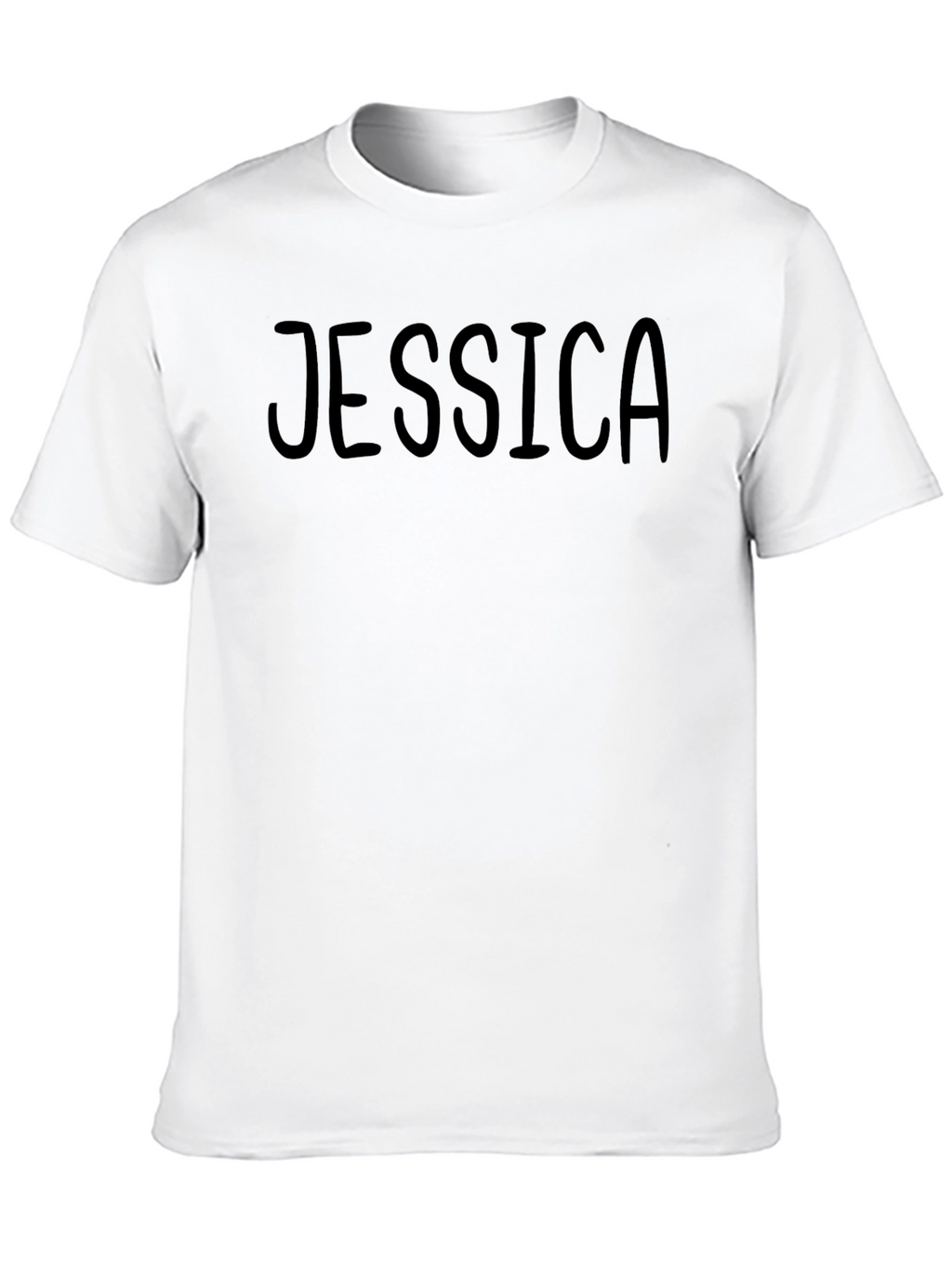 Personalized Jessica Black T-Shirt