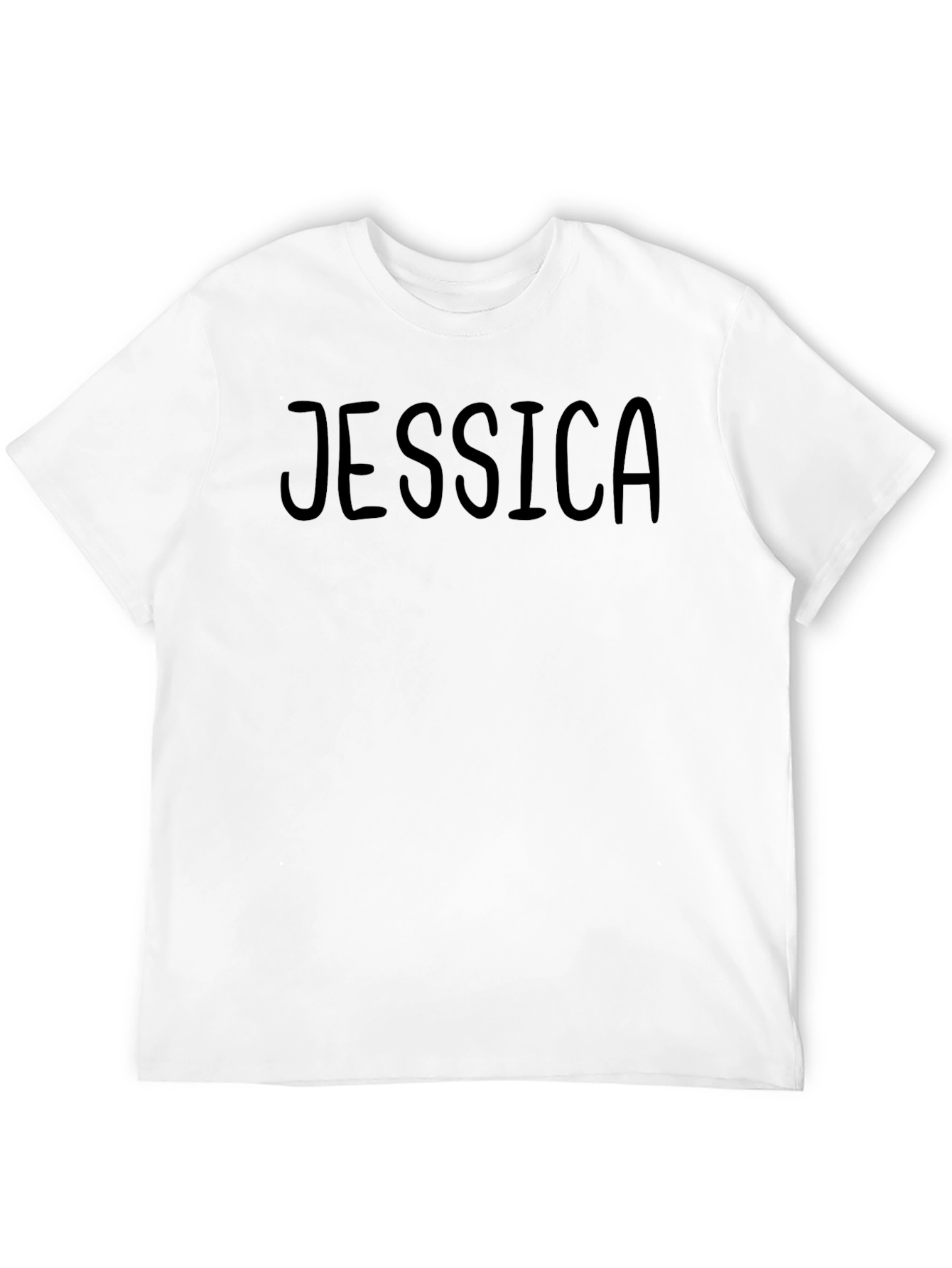 Personalized Jessica Black T-Shirt