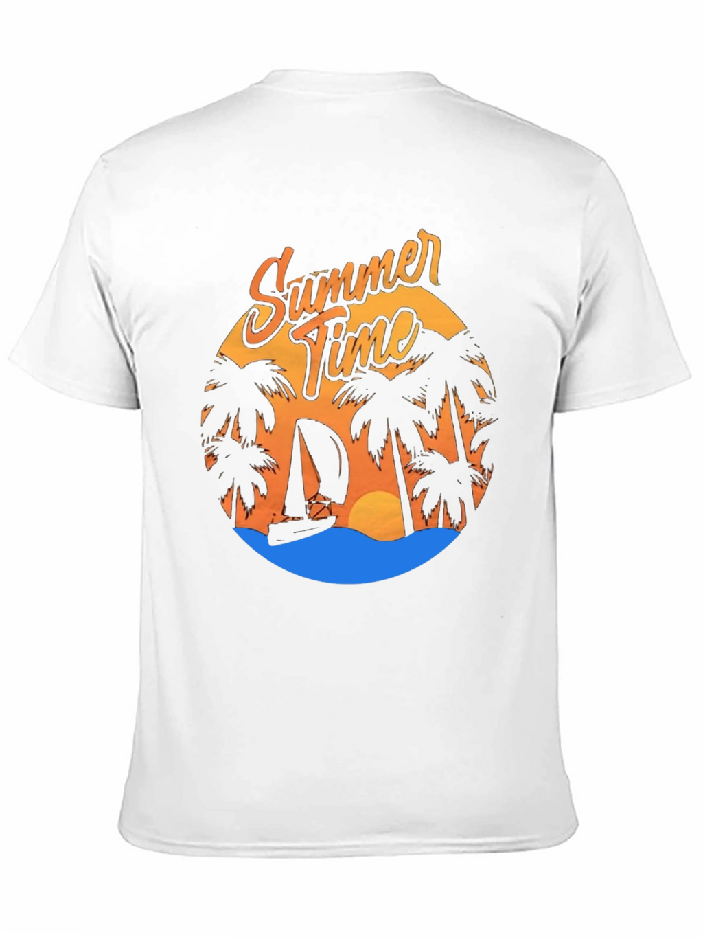 Summer Time Graphic Tee - Beach Vibes T-Shirt
