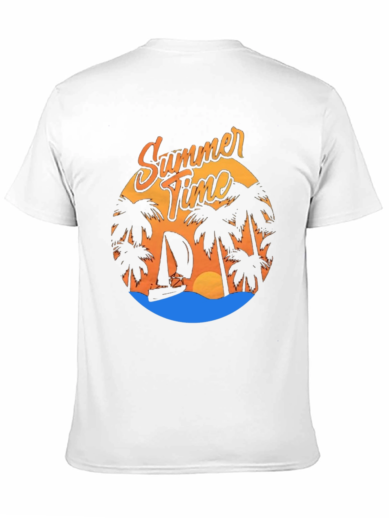 Summer Time Graphic Tee - Beach Vibes T-Shirt