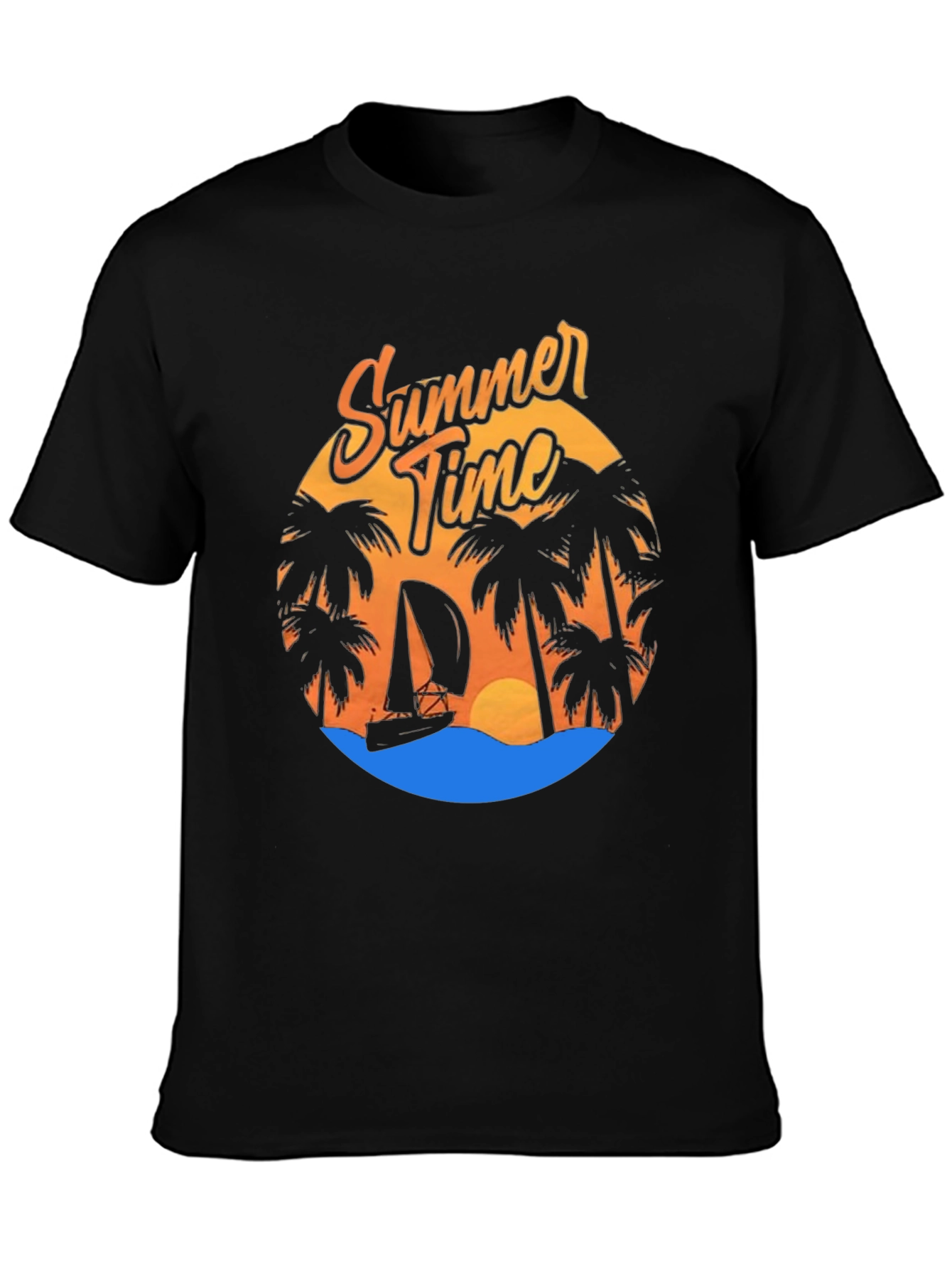 Summer Time Graphic Tee - Beach Vibes T-Shirt