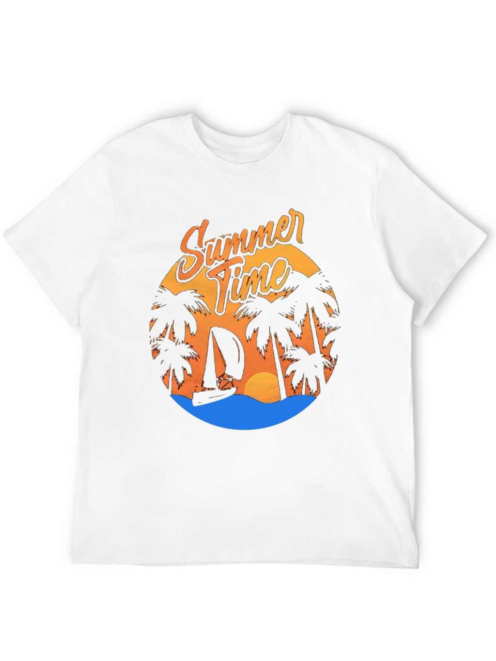 Summer Time Graphic Tee - Beach Vibes T-Shirt