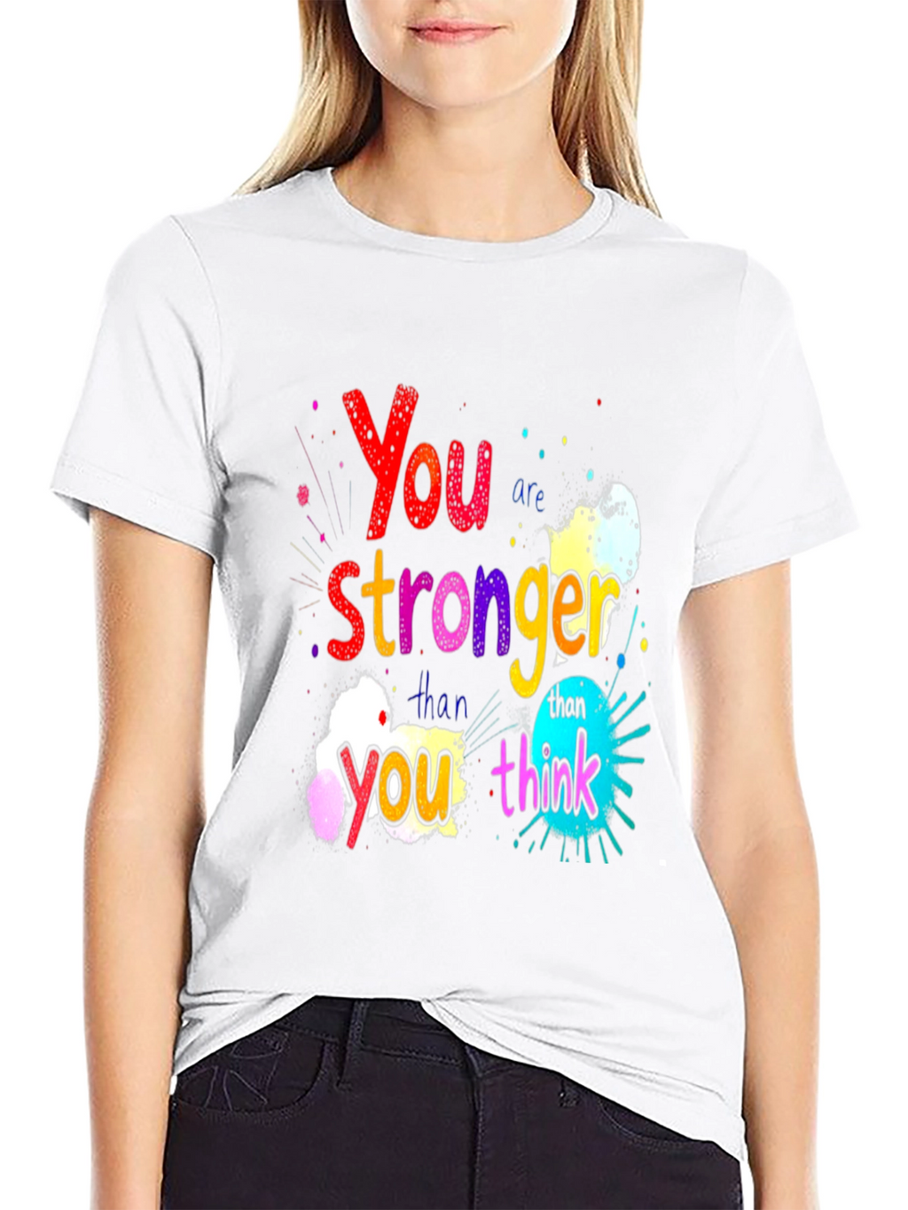 Inspirational You are Stronger Graphic Tee